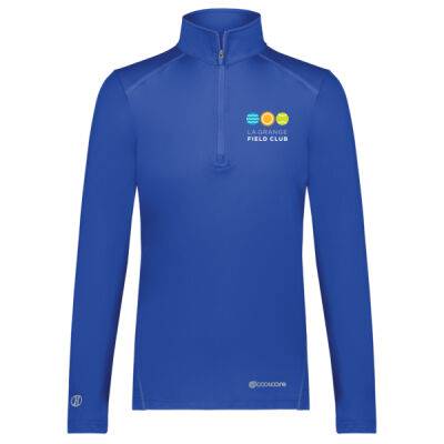 1/4 Zip - Ladies 1/4 Zip Pullover Powered by Coolcore(r) - LFC Thumbnail