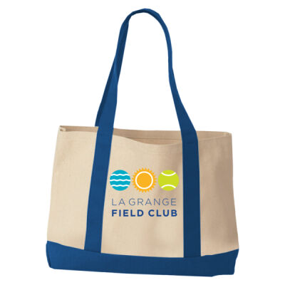 LFC - Windward Large Cotton Canvas Classic Resort Tote Thumbnail