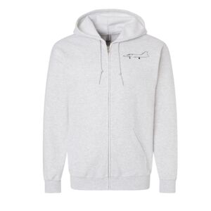 Unisex Heavy Blend™ Full-Zip Hooded Sweatshirt Thumbnail