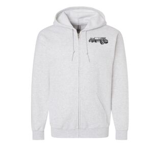 Unisex Heavy Blend™ Full-Zip Hooded Sweatshirt Thumbnail