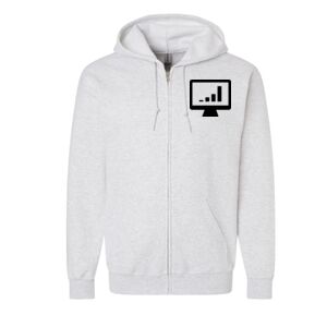 Unisex Heavy Blend™ Full-Zip Hooded Sweatshirt Thumbnail