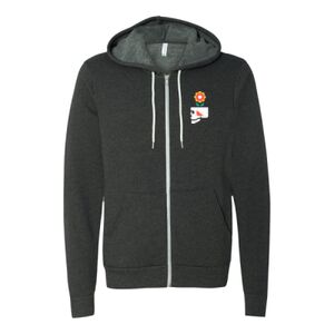 Unisex Sponge Fleece Full-Zip Hoodie Sweatshirt Thumbnail