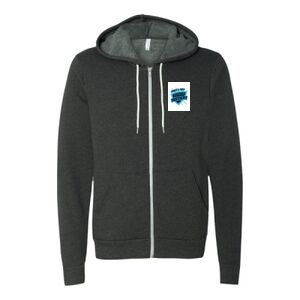 Unisex Sponge Fleece Full-Zip Hoodie Sweatshirt Thumbnail