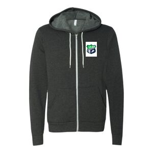 Unisex Sponge Fleece Full-Zip Hoodie Sweatshirt Thumbnail