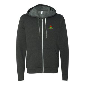 Unisex Sponge Fleece Full-Zip Hoodie Sweatshirt Thumbnail