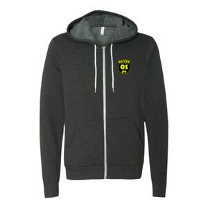 Unisex Sponge Fleece Full-Zip Hoodie Sweatshirt Thumbnail