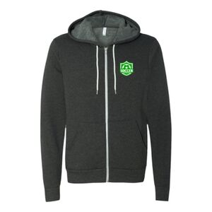 Unisex Sponge Fleece Full-Zip Hoodie Sweatshirt Thumbnail