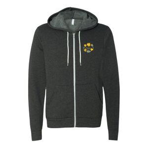 Unisex Sponge Fleece Full-Zip Hoodie Sweatshirt Thumbnail