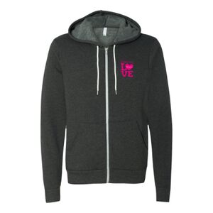 Unisex Sponge Fleece Full-Zip Hoodie Sweatshirt Thumbnail