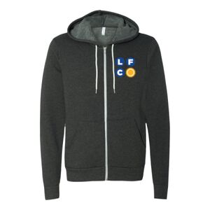 Unisex Sponge Fleece Full-Zip Hoodie Sweatshirt Thumbnail