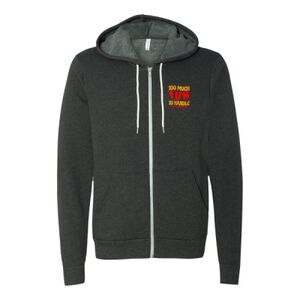 Unisex Sponge Fleece Full-Zip Hoodie Sweatshirt Thumbnail