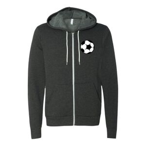 Unisex Sponge Fleece Full-Zip Hoodie Sweatshirt Thumbnail