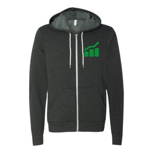 Unisex Sponge Fleece Full-Zip Hoodie Sweatshirt Thumbnail