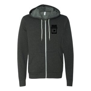 Unisex Sponge Fleece Full-Zip Hoodie Sweatshirt Thumbnail