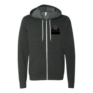 Unisex Sponge Fleece Full-Zip Hoodie Sweatshirt Thumbnail