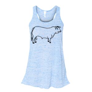 Women's Flowy Racerback Tank Thumbnail
