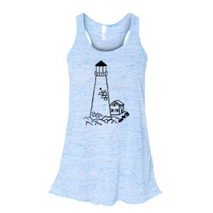 Women's Flowy Racerback Tank Thumbnail