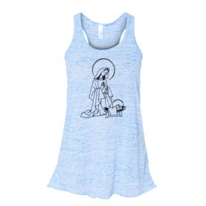 Women's Flowy Racerback Tank Thumbnail