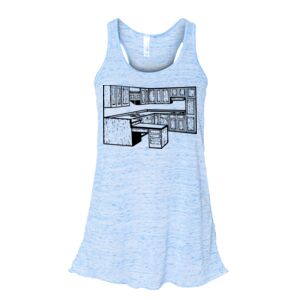 Women's Flowy Racerback Tank Thumbnail