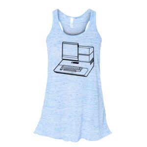 Women's Flowy Racerback Tank Thumbnail