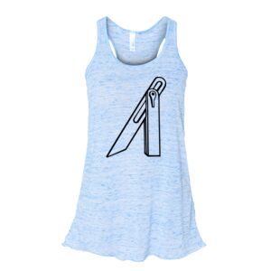 Women's Flowy Racerback Tank Thumbnail