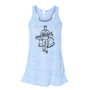 Women's Flowy Racerback Tank Thumbnail