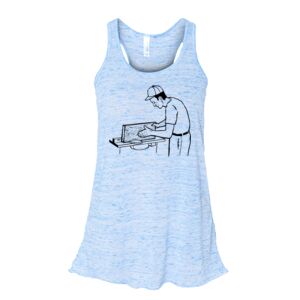 Women's Flowy Racerback Tank Thumbnail