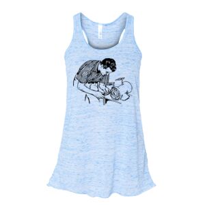 Women's Flowy Racerback Tank Thumbnail