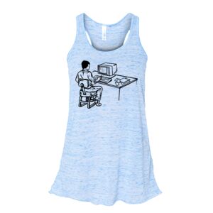 Women's Flowy Racerback Tank Thumbnail