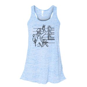 Women's Flowy Racerback Tank Thumbnail