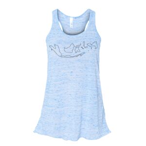 Women's Flowy Racerback Tank Thumbnail