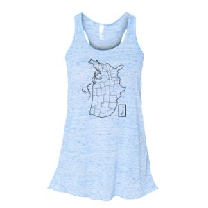 Women's Flowy Racerback Tank Thumbnail