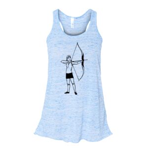 Women's Flowy Racerback Tank Thumbnail