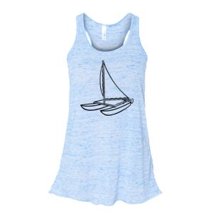 Women's Flowy Racerback Tank Thumbnail