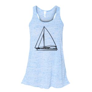 Women's Flowy Racerback Tank Thumbnail