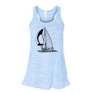 Women's Flowy Racerback Tank Thumbnail