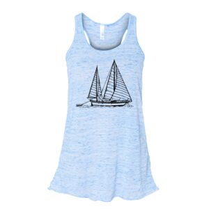 Women's Flowy Racerback Tank Thumbnail