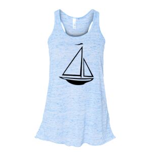Women's Flowy Racerback Tank Thumbnail