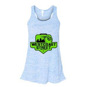 Women's Flowy Racerback Tank Thumbnail