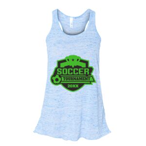 Women's Flowy Racerback Tank Thumbnail