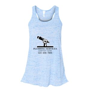 Women's Flowy Racerback Tank Thumbnail