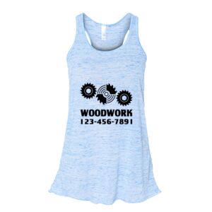 Women's Flowy Racerback Tank Thumbnail