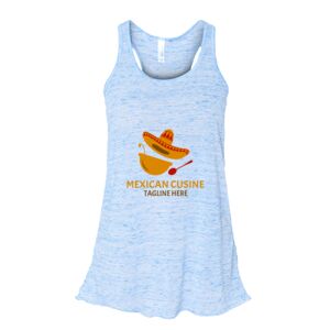 Women's Flowy Racerback Tank Thumbnail