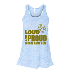 Women's Flowy Racerback Tank Thumbnail