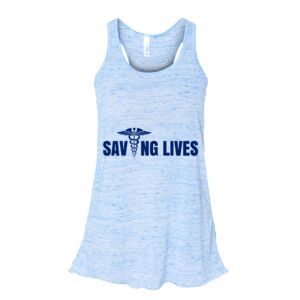 Women's Flowy Racerback Tank Thumbnail