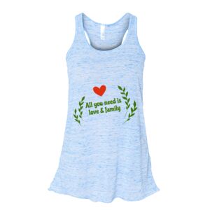 Women's Flowy Racerback Tank Thumbnail