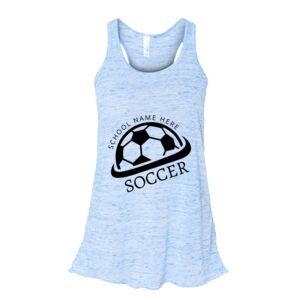 Women's Flowy Racerback Tank Thumbnail