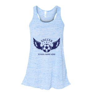 Women's Flowy Racerback Tank Thumbnail