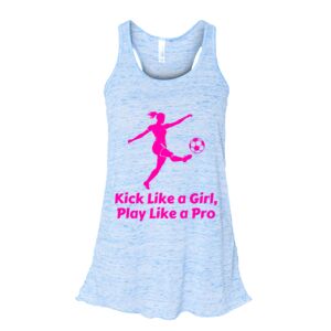 Women's Flowy Racerback Tank Thumbnail