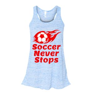 Women's Flowy Racerback Tank Thumbnail